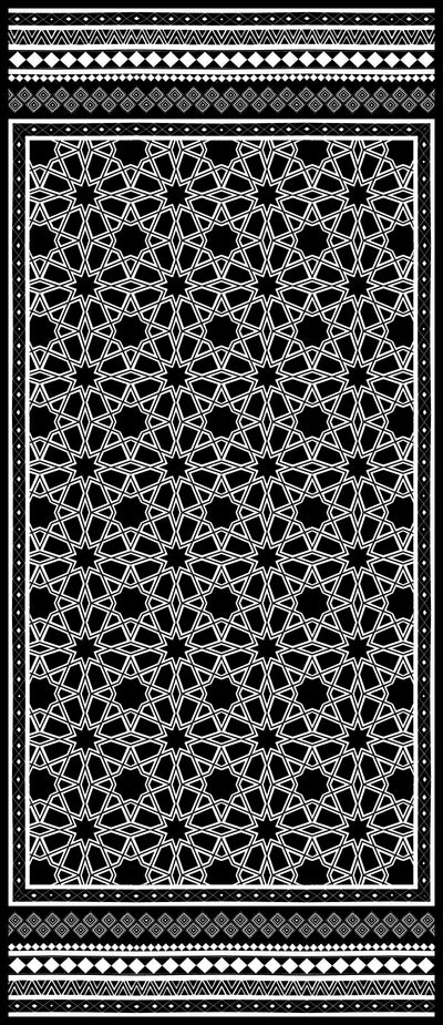 Prismatic Spirit (Black) Dupatta