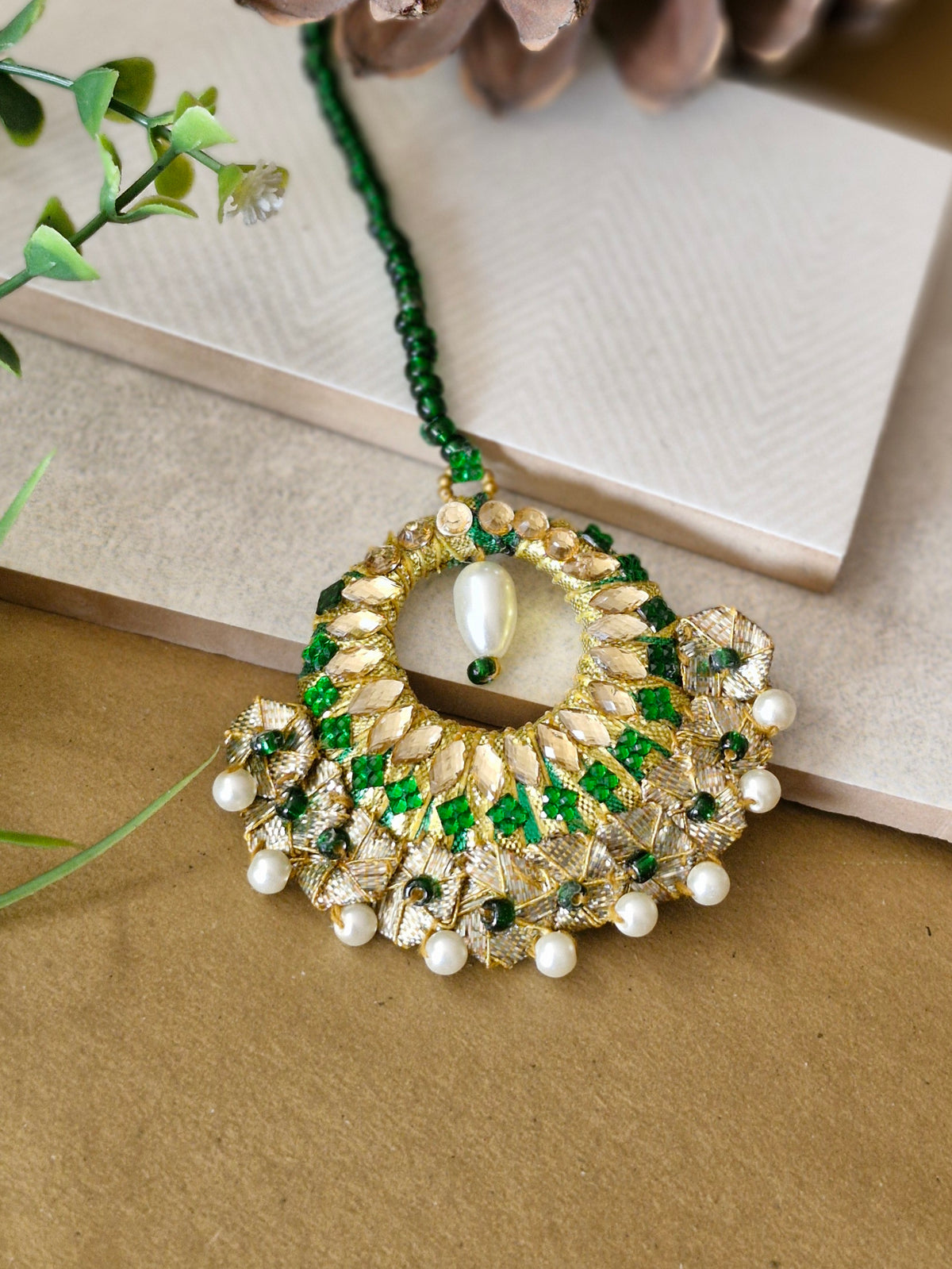 Nayab (Set) - Bottle Green