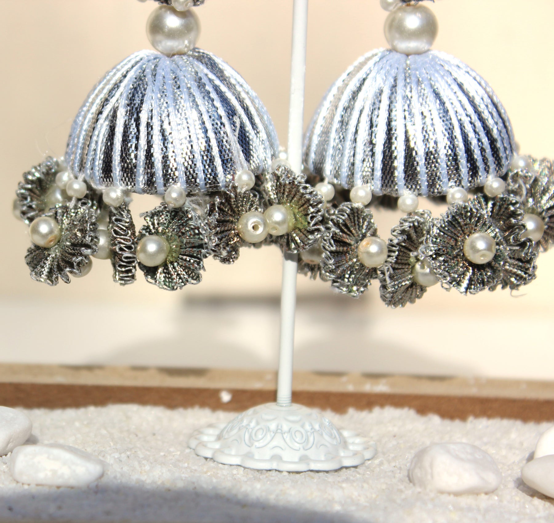 Rabt Earrings (Silver)