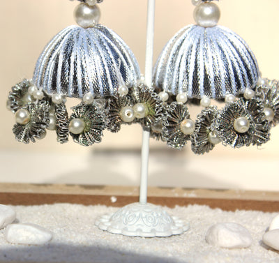 Rabt Earrings (Silver)