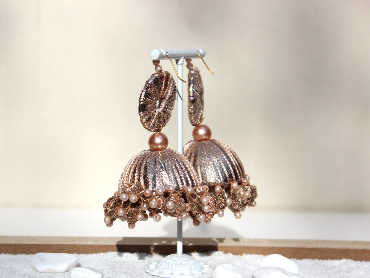 Rabt Earrings (Rose Gold)