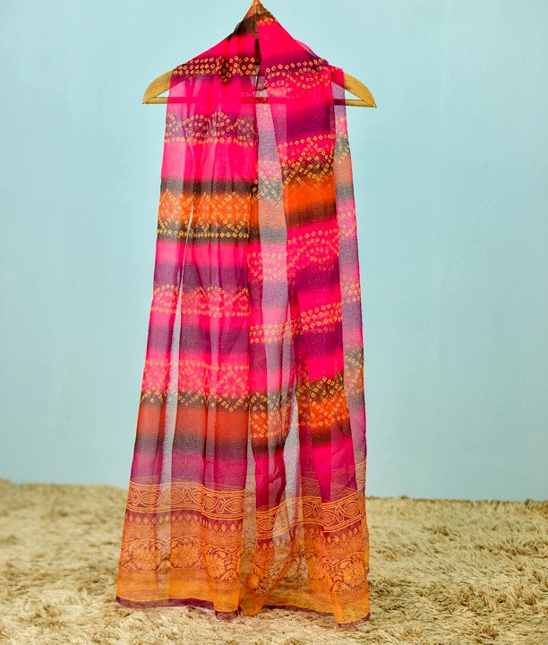 Chuneriya Pink Dupatta