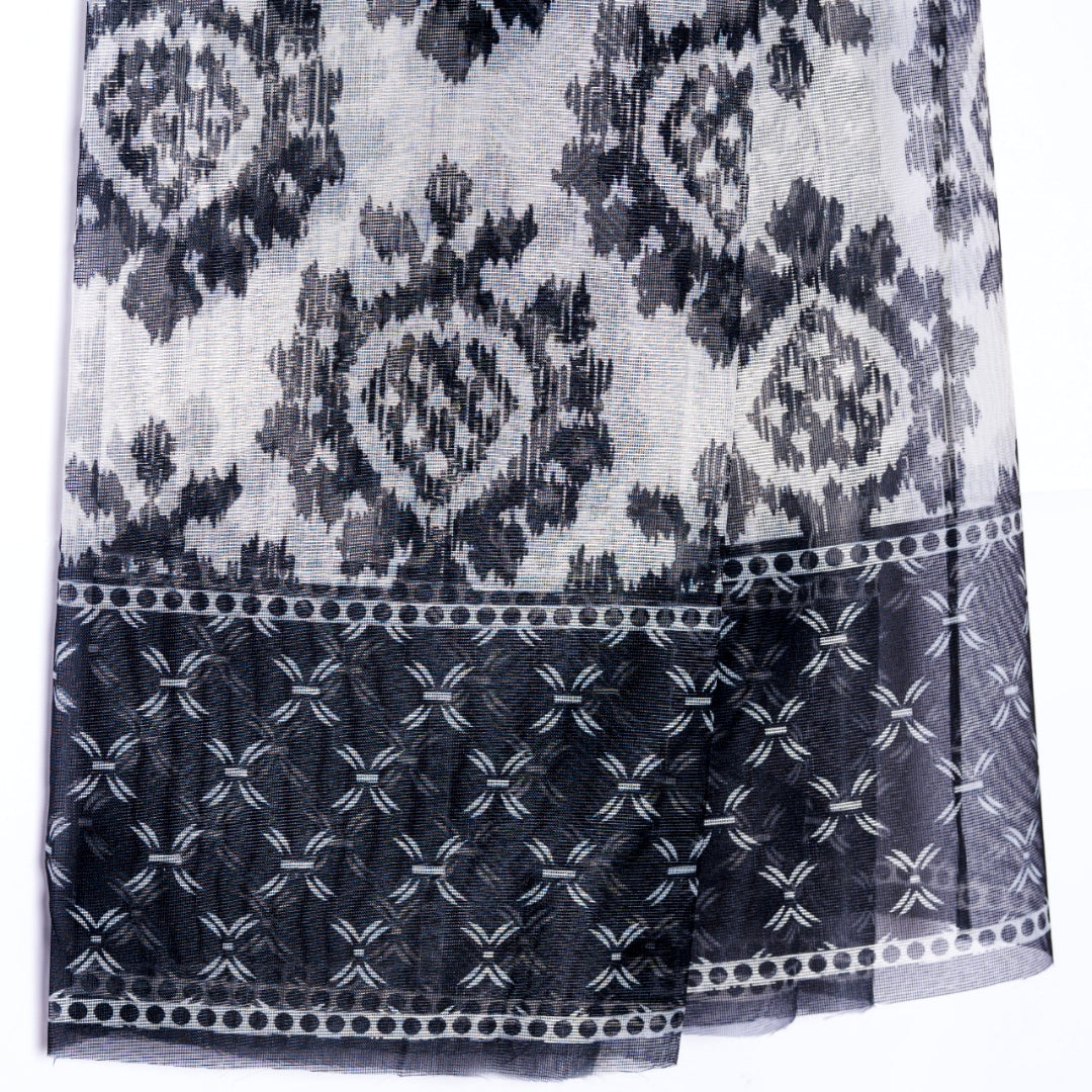 Charcoal Pattern Dupatta