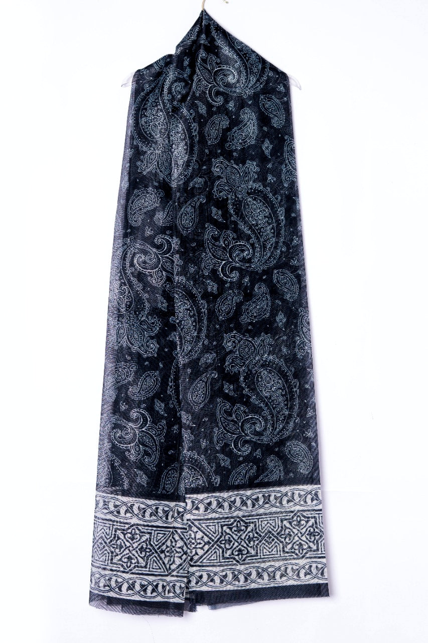 Black Sylvan Dupatta