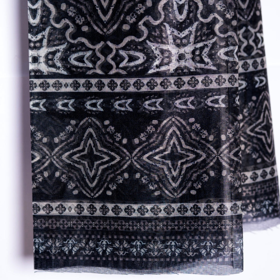 Mexican Seamless (Black) Dupatta