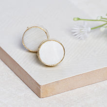 Load image into Gallery viewer, Enchantress Ear Studs (Pearl White)
